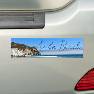 Avila Beach California Ocean Photography Souvenir Bumper Sticker
