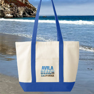 Avila Beach California Vacation Tote Bag
