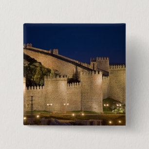 Avila, Castile and Leon, Spain 15 Cm Square Badge