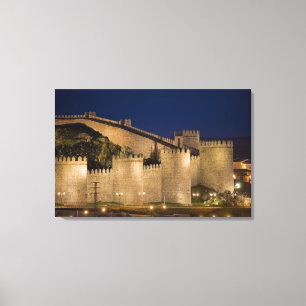 Avila, Castile and Leon, Spain Canvas Print