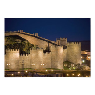 Avila, Castile and Leon, Spain Photo Print