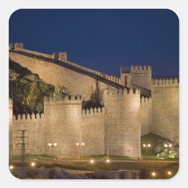 Avila, Castile and Leon, Spain Square Sticker (Front)