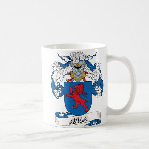 Avila Family Crest Coffee Mug