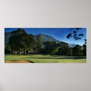 Avila from hole 18 poster