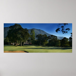 Avila from hole 18 poster