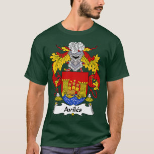 Aviles Coat of Arms - Family Crest Premium T-Shirt