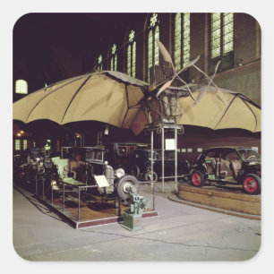 Avion III, The Bat, 1897 Square Sticker