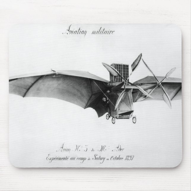 Avion III, 'The Bat' Mouse Mat (Front)