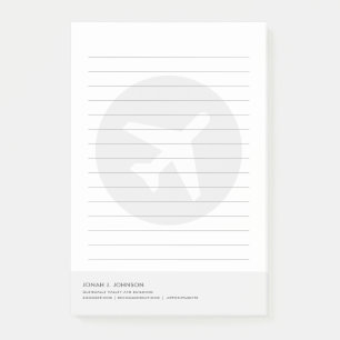 Avionics + Aeronautical Minimal Style Post-it Notes