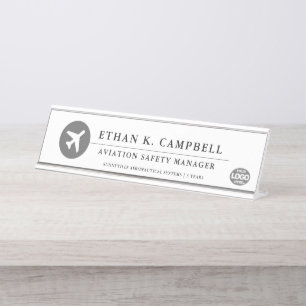 Avionics Professional Desk Name Plate