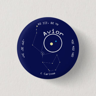 Avior Epsilon Carinae Star Pin