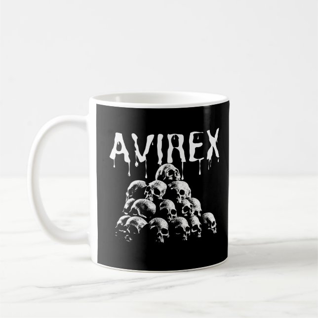Avirex skull coffee mug (Left)