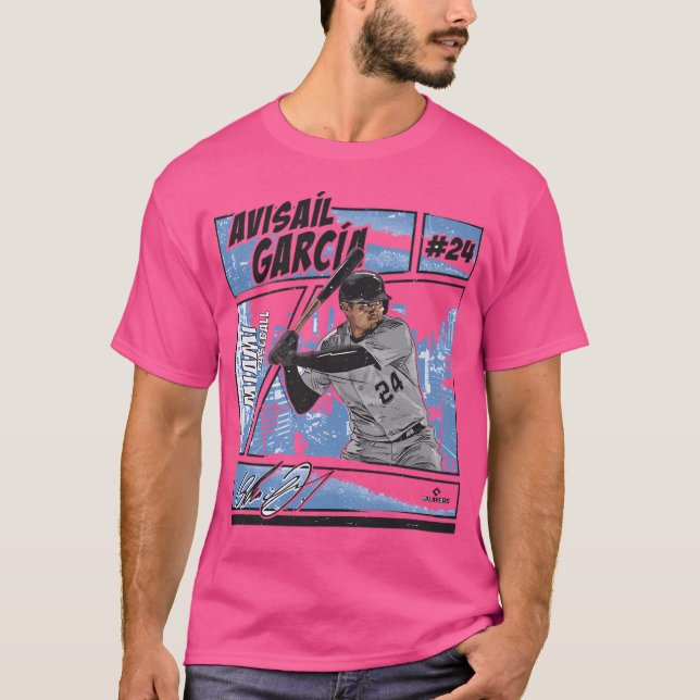 Avisail Garcia Miami Comic T-Shirt (Front)
