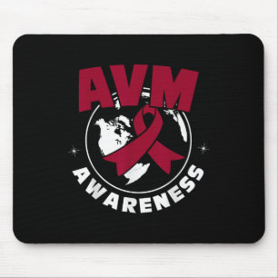 Avm Awareness Arteriovenous Malformation Mouse Mat