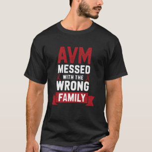 AVM Warrior Arteriovenous Malformation Awareness T-Shirt