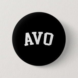 Avo _3 6 cm round badge