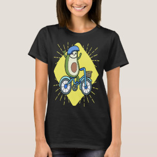Avo Cardio heart fitness sport Cyclist vegan veget T-Shirt
