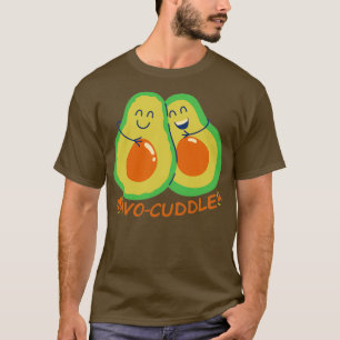 Avo cuddle funny vegan design T-Shirt