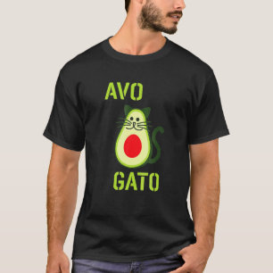 Avo Gato Cinco De Mayo Cat Pun Avogato Cinco De Me T-Shirt