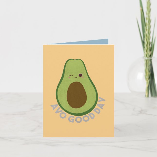 Avo Good Day Note Card (Front)