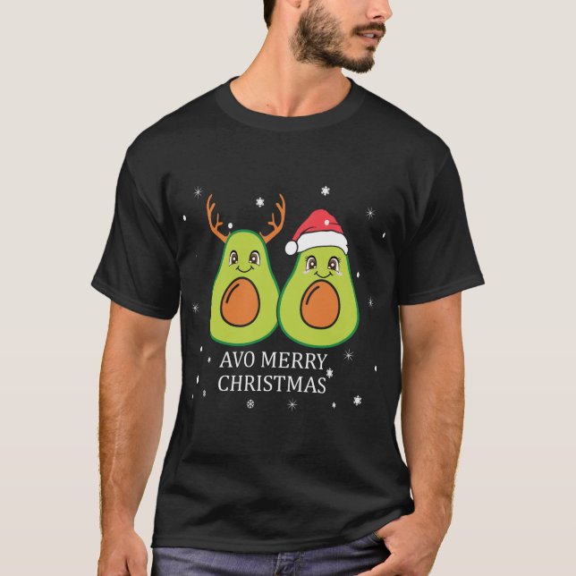 Avo merry christmas T-Shirt (Front)