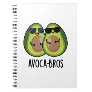 Avoca-bros Funny Avocado Pun Notebook