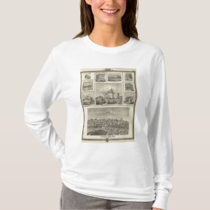 Avoca Penn College, Oskaloosa buildings in Dexter T-Shirt