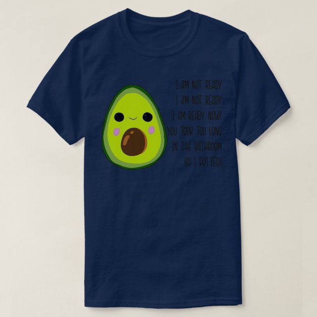 Avocado 12 1 T-Shirt (Design Front)