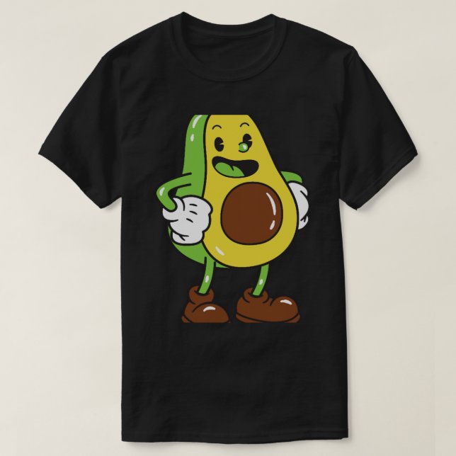 Avocado (3) T-Shirt (Design Front)