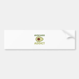 Avocado Addict Bumper Sticker