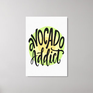 Avocado Addict Canvas Print