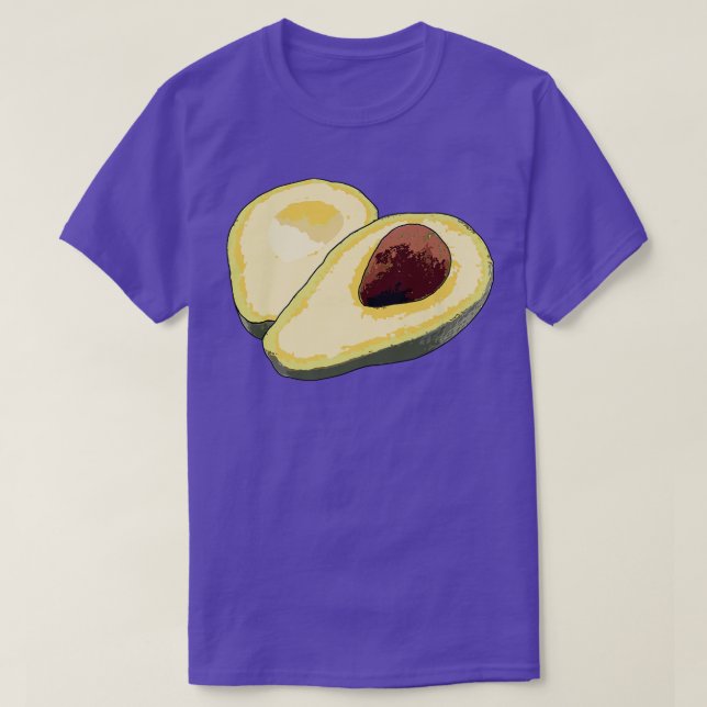 Avocado addict Funny Guac Avocado Men Women T-Shirt (Design Front)