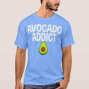 Avocado Addict Gag Saying Tee for Unise Vegans