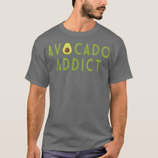 Avocado Addict Holy Guacamole Lover World Vegan Ve T-Shirt