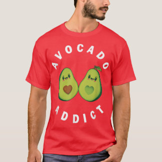 Avocado Addict Holy Guacamole Lover World Vegan Ve T-Shirt