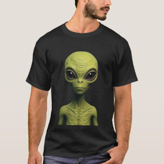 Avocado Alien – Funny Healthy Food Art T-Shirt