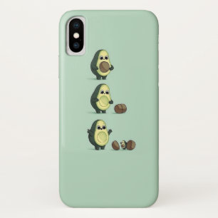 Avocado and avocado kids iPhone x case