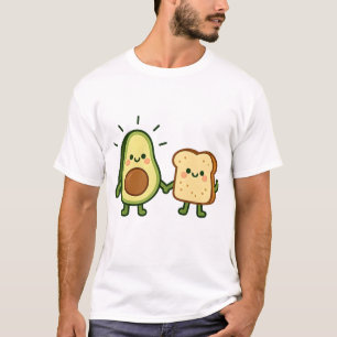 Avocado and Toast Friends T-Shirt