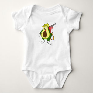 Avocado as Craftsman with Drill Baby Bodysuit