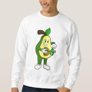 Avocado as Hairdresser with Razor Sweatshirt