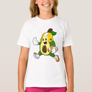 Avocado at Football Sports T-Shirt