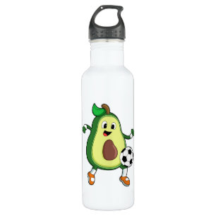 Avocado at Soccer Sports 710 Ml Water Bottle