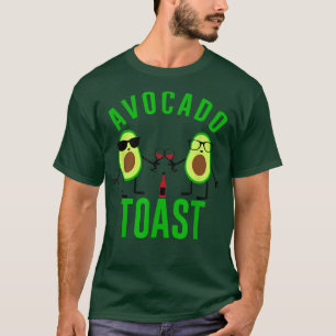 Avocado Avo Vegetarian Vegan  Avocado Toast  T-Shirt