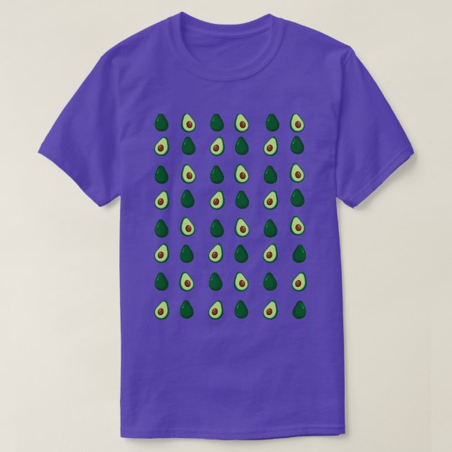 Avocado Avocados All Over Classic TShirt (Design Front)