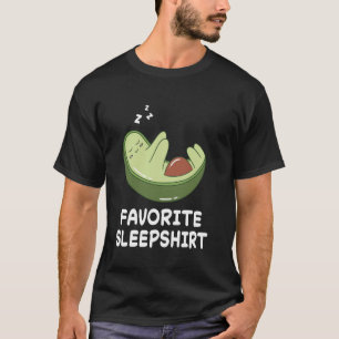 Avocado Avocados Nap Sleeping Sleep Pajama Nightgo T-Shirt