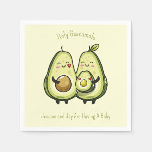 Avocado Baby Shower Napkin