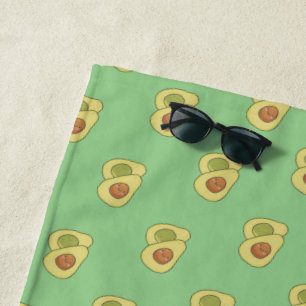 Avocado Beach Towel