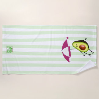 Avocado Beach Towel