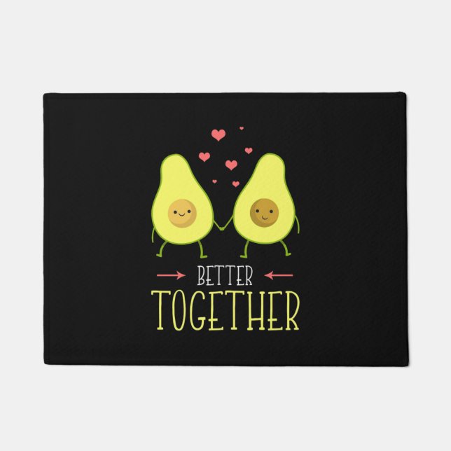 Avocado Better Together Doormat (Front)