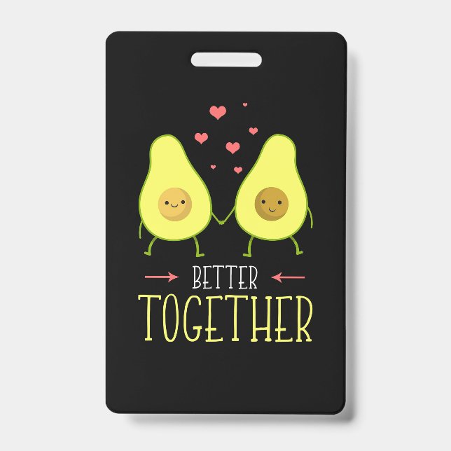 Avocado Better Together ID Badge (Front)